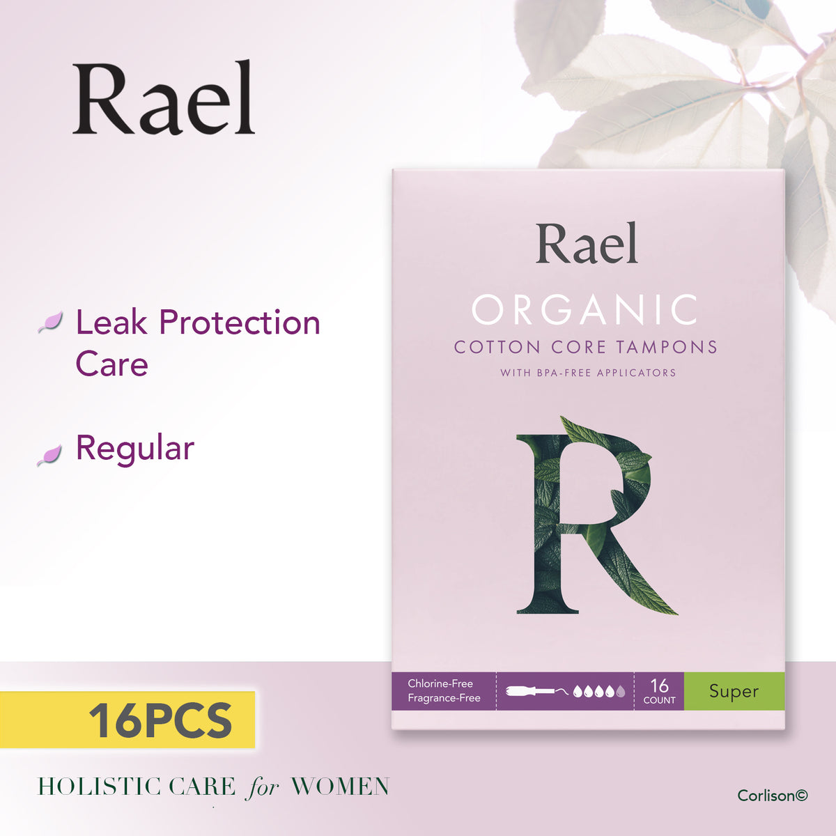 Buy Rael Super Tampons  ShopCorlison Singapore